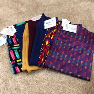 5 Skirt Lot, XL LuLaRoe Cassie Pencil Skirts BNWT